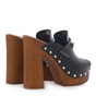 GUESS-Γυναικεία δερμάτινα mules GUESS CLOGS O40630146 μαύρα
