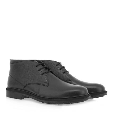 GIOVANNI MORELLI-Ανδρικά casual δετά παπούτσια GIOVANNI MORELLI μαύρα