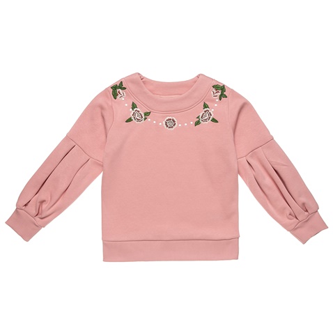 ALOUETTE-Παιδική μπλούζα φούτερ ALOYETTE ροζ