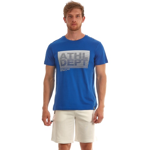 ADMIRAL-Ανδρικό κοντομάνικο μπλουζάκι Admiral Ilago μπλε 