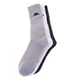 KAPPA-Ανδρικές αθλητικές κάλτσες Kappa Tennis σετ 3τμχ λευκές μαύρες γκρι