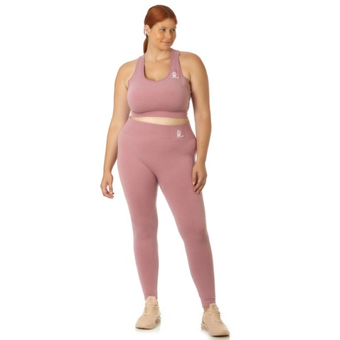 ADMIRAL-Γυναικείο Plus Size αθλητικό κολάν Admiral Lisak ροζ