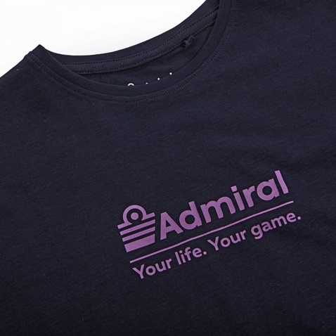 ADMIRAL-Παιδική κοντομάνικη μπλούζα Admiral Olonia μπλε