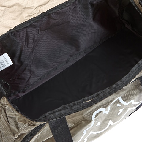 KAPPA-Αθλητική τσάντα Kappa Mido Medium μαύρο χακί