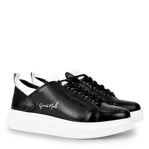 GIOVANNI MORELLI-Ανδρικά sneakers GIOVANNI MORELLI P507U0802 μαύρα