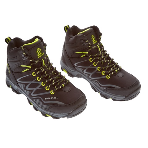 ADMIRAL-Παιδικά μποτάκια για ορειβασία και trekking ADMIRAL Adon μαύρα lime