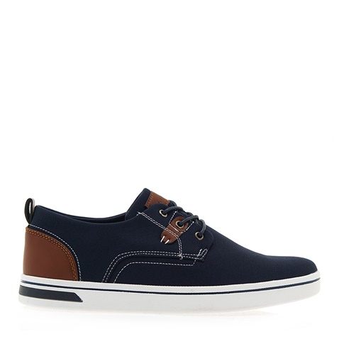 CALGARY-Ανδρικά casual παπούτσια Q592A6021 μπλε καφέ