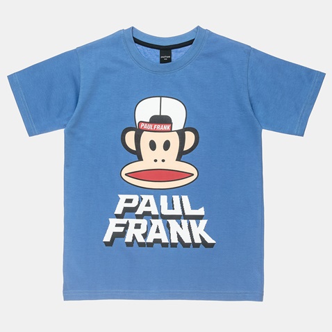 PAUL FRANK-Παιδικό σετ από t-shirt και βερμούδα PAUL FRANK μπλε
