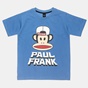 PAUL FRANK-Παιδικό σετ από t-shirt και βερμούδα PAUL FRANK μπλε