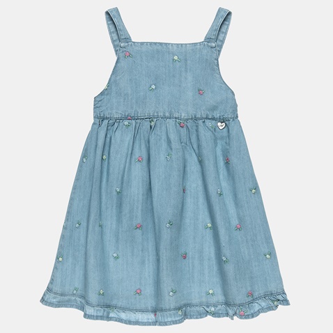 ALOUETTE-Παιδικό jean φόρεμα ALOUETTE μπλε