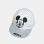 DISNEY-Παιδικό καπέλο jockey Disney MICKEY MOUSE λευκό γκρι