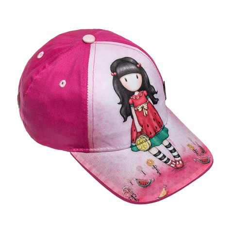 ALOUETTE-Παιδικό καπέλο jockey ALOUETTE SA01021 SANTORO ροζ