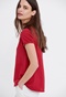 FUNKY BUDDHA-Γυναικείο essential t-shirt FUNKY BUDDHA κόκκινο