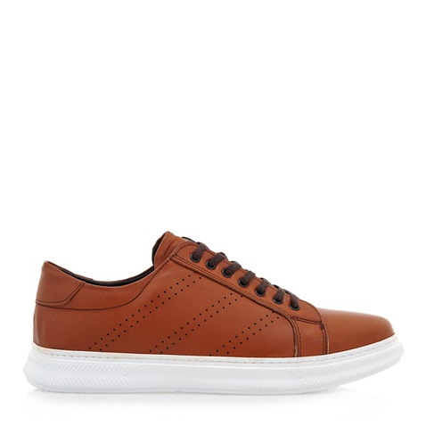 JK LONDON-Ανδρικά casual sneakers JK LONDON Q528B0082 καφέ ταμπά