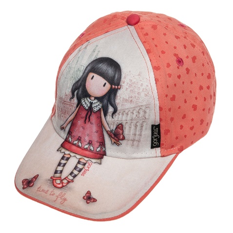 SANTORO-Παιδικό καπέλο τζόκευ SANTORO SA01020 πορτοκαλί