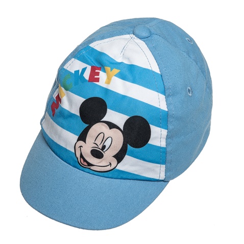 DISNEY-Παιδικό καπέλο jockey Disney D01888 MICKEY MOUSE γαλάζιο