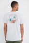 FUNKY BUDDHA-Ανδρικό t-shirt FUNKY BUDDHA Garage 55 λευκό