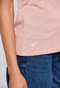 FUNKY BUDDHA-Γυναικείο essential t-shirt FUNKY BUDDHA ροζ