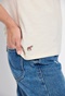 FUNKY BUDDHA-Γυναικείο essential t-shirt FUNKY BUDDHA εκρού