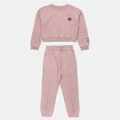 ALOUETTE-Παιδικό σετ φόρμας ALOUETTE Gym Tonic ροζ