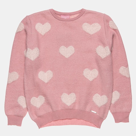 ALOUETTE-Παιδικό πουλόβερ ALOUETTE ροζ 