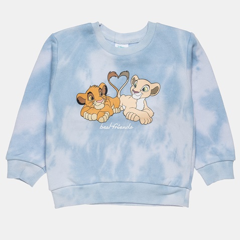 DISNEY-Παιδικό σετ φόρμας Disney Lion King μπλε tie dye