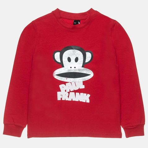 PAUL FRANK-Παιδική μπλούζα PAUL FRANK κόκκινη