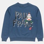 PAUL FRANK-Παιδική μπλούζα φούτερ PAUL FRANK μπλε