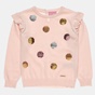 ALOUETTE-Παιδική πλετή μπλούζα ALOUETTE ροζ
