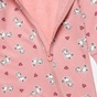 ALOUETTE-Βρεφική φόρμα εξόδου ALOUETTE SNOOPY ροζ