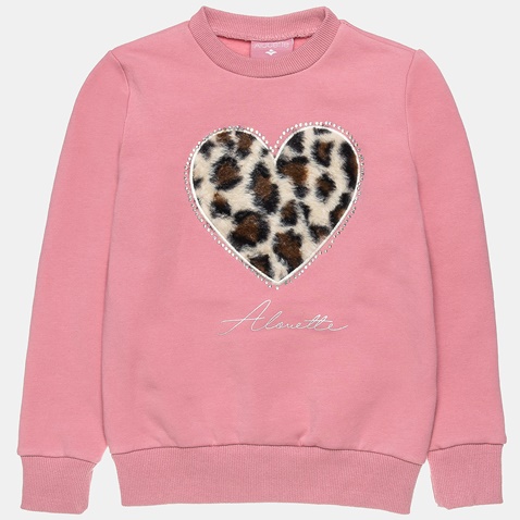 ALOUETTE-Παιδική φούτερ μπλούζα ALOUETTE ροζ