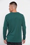 FUNKY BUDDHA-Ανδρική μακρυμάνικη μπλούζα FUNKY BUDDHA πράσινη