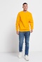 FUNKY BUDDHA-Ανδρική essential φούτερ μπλούζα FUNKY BUDDHA κίτρινη