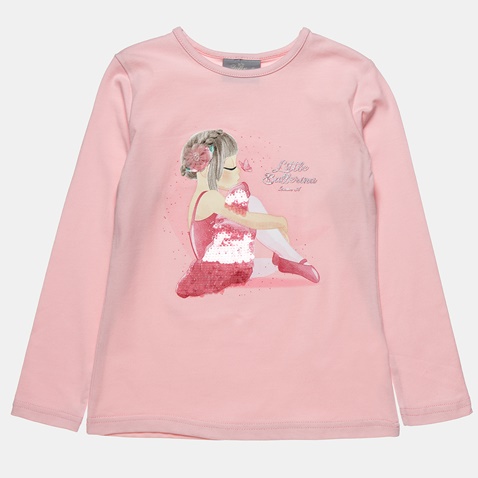 ALOUETTE-Παιδική μπλούζα ALOUETTE ροζ (2 μηνών έως 5 ετών)
