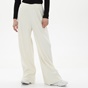 KENDALL + KYLIE-Γυναικείο πλεκτό παντελόνι KENDALL + KYLIE HIGH RISE LOOSE KNIT KKW3712025 λευκό