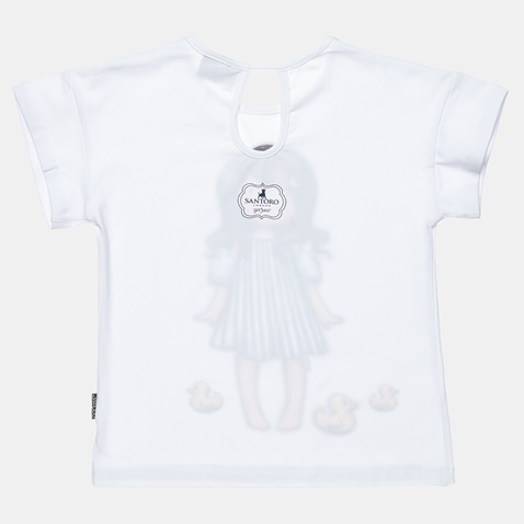 ALOUETTE-Παιδική μπλούζα SANTORO λευκή