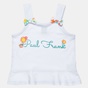 PAUL FRANK-Παιδικό σετ από μπλούζα και σορτς Paul Frank λευκό floral