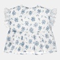 ALOUETTE-Παιδική μπλούζα ALOUETTE λευκή μπλε floral