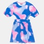 ALOUETTE-Παιδικό φόρεμα ALOUETTE μπλε ροζ tie dye (6 έως 16 ετών)