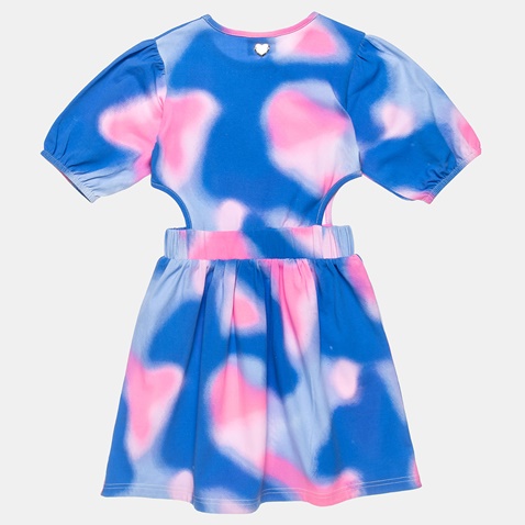ALOUETTE-Παιδικό φόρεμα ALOUETTE μπλε ροζ tie dye (6 έως 16 ετών)