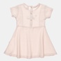 ALOUETTE-Βρεφικό σετ φόρεμα με βρακάκι  ALOUETTE σομον (3-18 μηνών)
