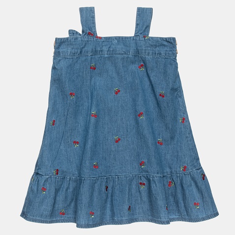 ALOUETTE-Παιδικό τζιν φόρεμα ALOUETTE μπλε (3 μηνών - 5 ετών)