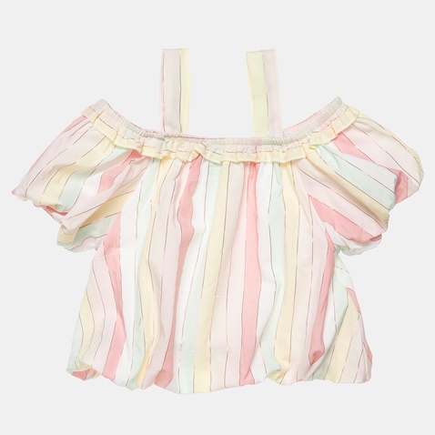 ALOUETTE-Παιδική μπλούζα ALOUETTE ρίγες  ροζ παστέλ (2-5 ετών)