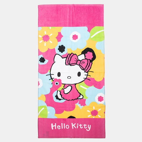 ALOUETTE-Παιδική πετσέτα θαλάσσης ALOUETTE Hello Kitty HK09056 ροζ