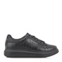 RENATO GARINI-Ανδρικά sneakers RENATO GARINI R57007203 μαύρα κροκό
