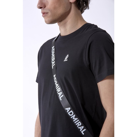 ADMIRAL-Ανδρικό t-shirt ADMIRAL μαύρο
