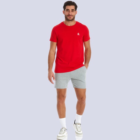 ADMIRAL-Ανδρικό t-shirt ADMIRAL κόκκινο