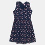 ALOUETTE-Παιδικό φόρεμα ALOUETTE μπλε-ροζ (6-14 ετών)