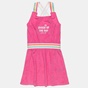 ALOUETTE-Παιδικό πετσετέ φόρεμα ALOUETTE φούξια (2 εως 5 ετών)