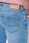 FUNKY BUDDHA-Ανδρικό jean παντελόνι FUNKY BUDDHA regular straight fit ανοιχτό μπλε
